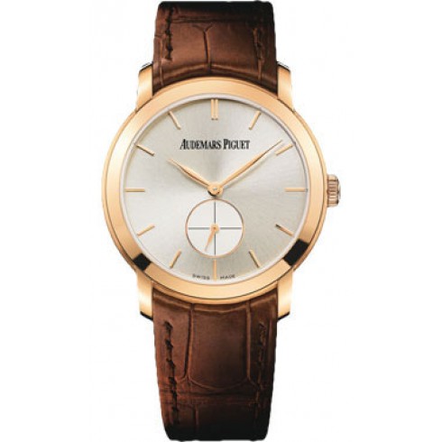 Audemars Piguet Jules Audemars Small Seconds Silver Dial Ladies Watch 77238OROOA watches