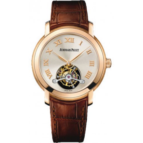 Audemars Piguet Jules Audemars Tourbillion 18 kt Rose Gold Men's Watch 26561OR.OO.D088CR.01 watches
