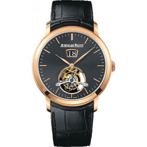 Audemars Piguet Jules Audemars Tourbillion Black Dial Men's Watch 26559OROOD002CR01 watches