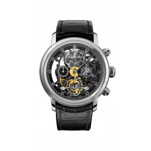 Audemars Piguet Jules Audemars Tourbillion Black Skeleton Dial Automatic Men's Watch 26346BC.OO.D002CR.02 watches
