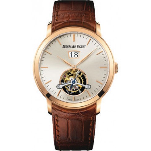 Audemars Piguet Jules Audemars Tourbillion Silver Dial Men's Watch 26559OROOD088CR01 watches