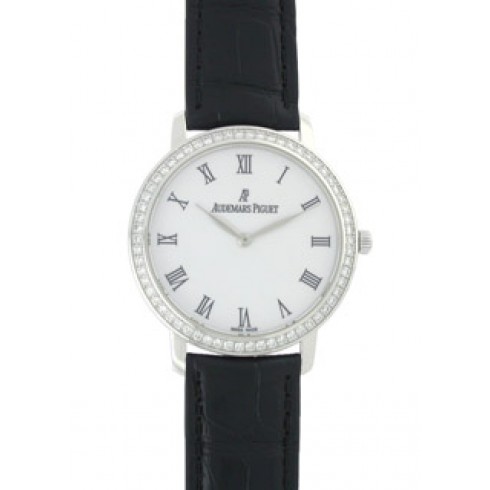 Audemars Piguet Jules Audemars White Dial 18K White Gold Ladies Watch 15133BC.ZZ.A001CR.01 watches