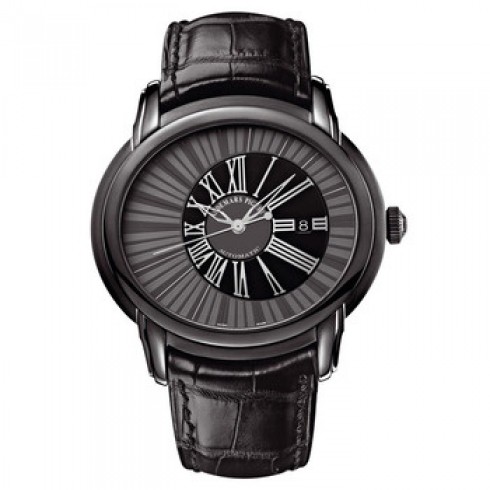 Audemars Piguet Milenary Quincy Jones Black Dial Men's Watch 15161SNOOD002CR01 watches
