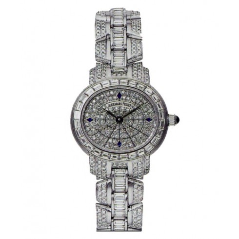 Audemars Piguet Millenary Automatic Diamond Pave White Gold Ladies Watch 79367BC.ZZ.9149BC.02 watches