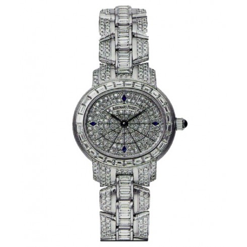 Audemars Piguet Millenary Automatic Diamond Pave White Gold Ladies Watch 79373BC.ZZ.9149BC.01 watches