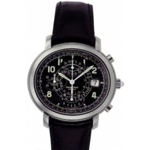 Audemars Piguet Millenary Chronograph Automatic Black Dial Stainless Steel Men's Watch 25822ST.O.0001CR.02 watches