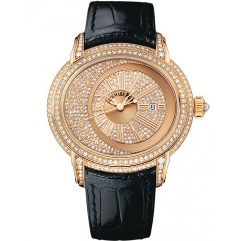 Audemars Piguet Millenary Morita Automatic Diamond Pave Rose Gold Ladies Watch 15330OR.ZZ.D102CR.01 watches