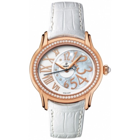 Audemars Piguet Millenary Mother of Pearl Diamond Ladies Watch 77301OR.ZZ.D015CR.01 watches