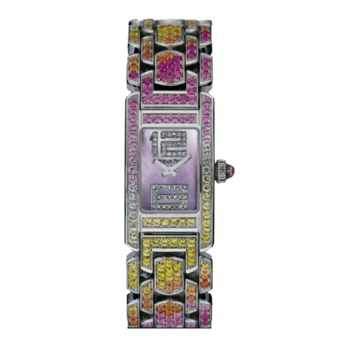 Audemars Piguet Promesse Multi-Colored Sapphire White Gold Ladies Watch 67465BC.YY.1189BC.01 watches