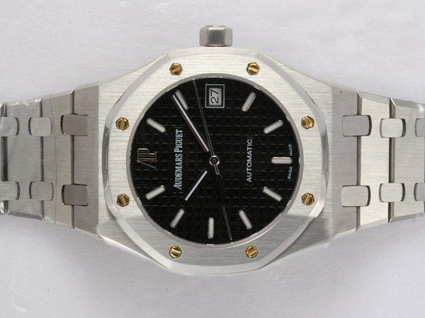Audemars Piguet Royal Oak 15300ST.OO.1220ST.03 Round Black Dial Automatic Watch watches