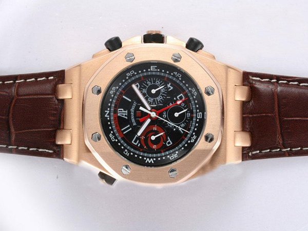 Audemars Piguet Royal Oak 25979OR.0.0002CA.01 Black Dial 39mm Watch watches