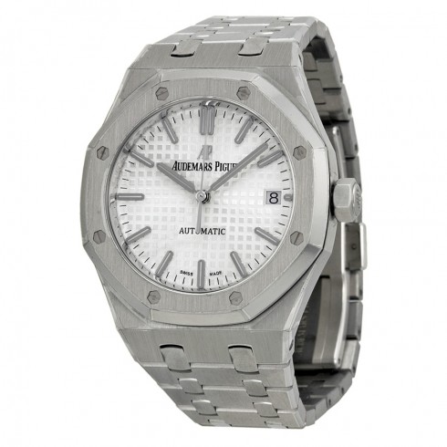 Audemars Piguet Royal Oak Automatic Silver Dial Stainless Steel Unisex Watch 15450ST.OO.1256ST.01 watches