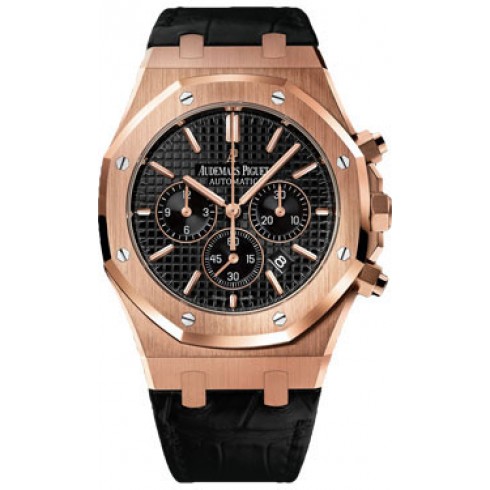 Audemars Piguet Royal Oak Black Dial Chronograph Automatic Men's Watch 26320OROOD002CR01 watches