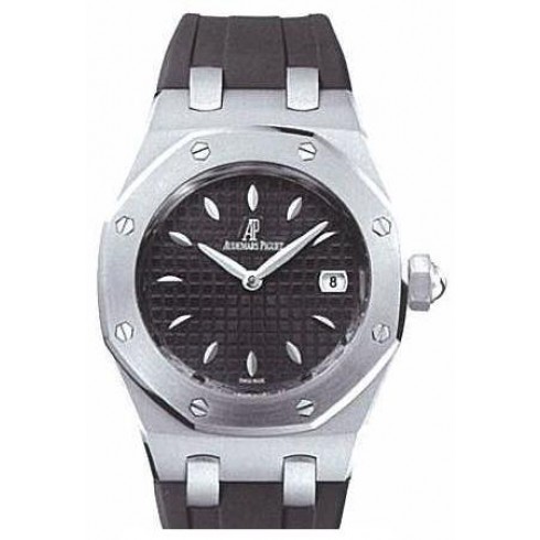 Audemars Piguet Royal Oak Black Rubber Strap Ladies Watch 67620ST-OO-D002CA-01 watches