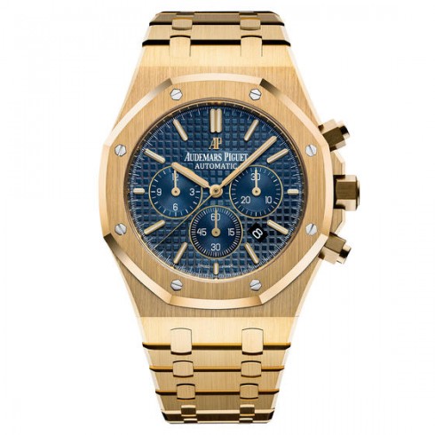 Audemars Piguet Royal Oak Blue Dial Automatic Men's Chronograph Watch 26320BA.OO.1220BA.02 watches