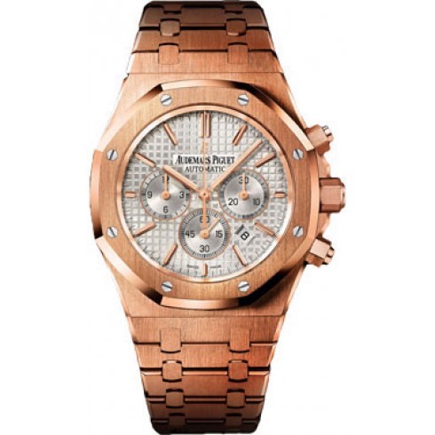 Audemars Piguet Royal Oak Chronograph Automatic 18 kt Rose Gold Men's Watch 26320OR.OO.1220OR.02 watches