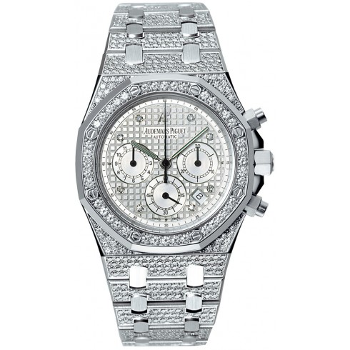 Audemars Piguet Royal Oak Chronograph Diamond White Gold Men's Watch 25967BC.ZZ.1185BC.01 watches