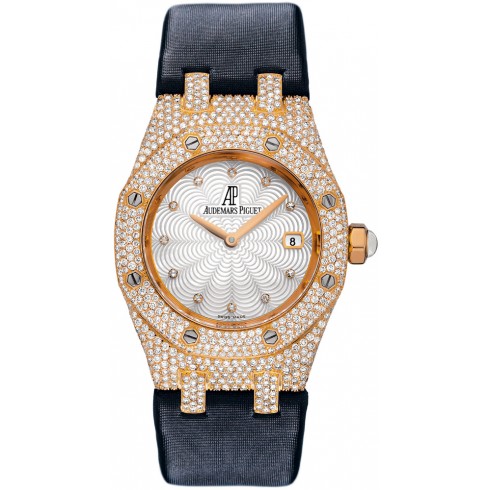 Audemars Piguet Royal Oak Diamond Mother of Pearl Dial Rose Gold Ladies Watch 67605OR.ZZ.D009SU.01 watches