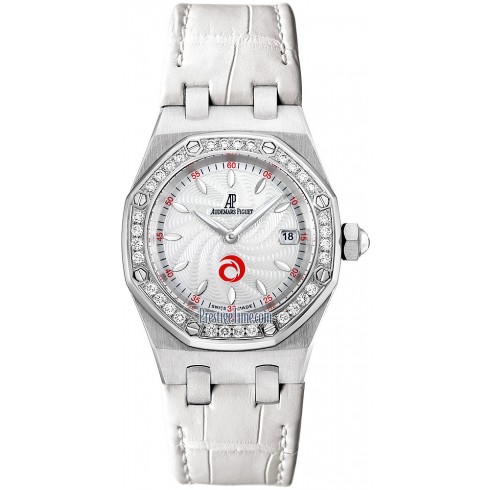 Audemars Piguet Royal Oak Diamond Silver Dial Stainless Steel Ladies Watch 67611ST.ZZ.D012CR.01 watches