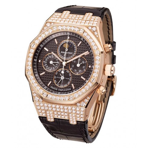 Audemars Piguet Royal Oak Grande Complication Diamond and Rose Gold Men's Watch 25990OR.ZZ.D002CR.01 watches