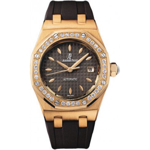 Audemars Piguet Royal Oak Lady Automatic Rose Gold Diamond Ladies Watch 77321OR.ZZ.D080CA.01.A watches