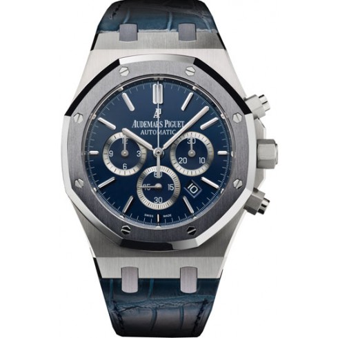 Audemars Piguet Royal Oak Leo Messi Chronograph Platinum Men's Watch 26325PL.OO.D310CR.01 watches