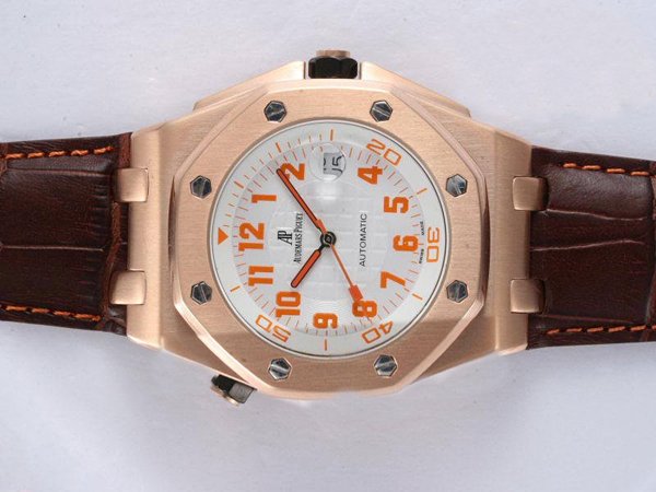 Audemars Piguet Royal Oak Offshore 15340OR.OO.D002CA.01 White Dial Automatic Watch watches