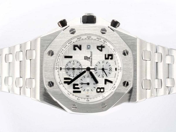 Audemars Piguet Royal Oak Offshore 25721ST.OO.1000ST.07 44mm White Dial Watch watches