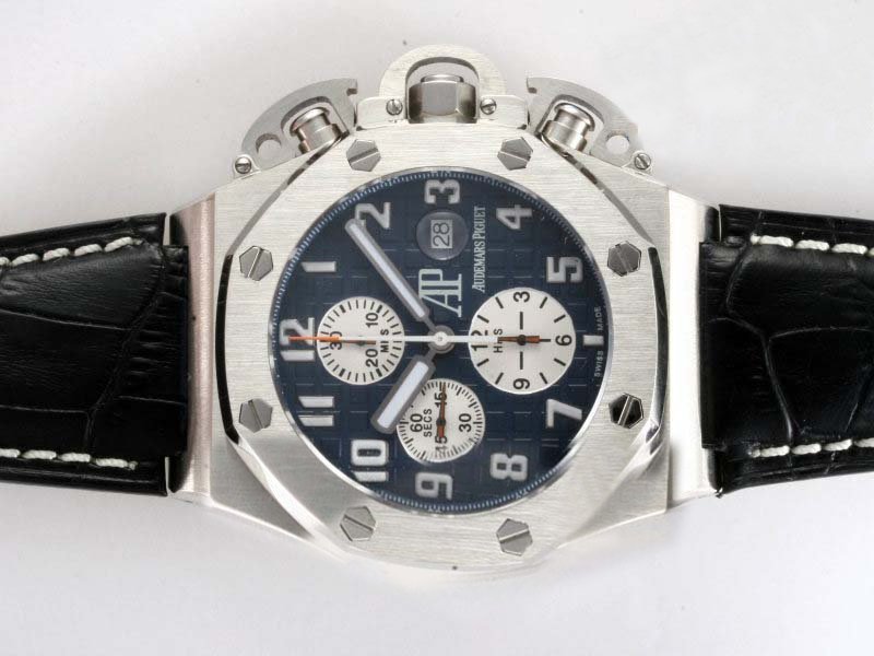 Audemars Piguet Royal Oak Offshore 25863T1.OO.A001CU.01 47mm Blue Dial Watch watches