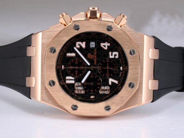 Audemars Piguet Royal Oak Offshore 25940OK.OO.D002CA.02 Black Rubber Strap Mens 44mm Watch watches