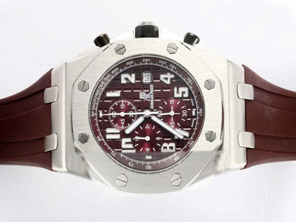 Audemars Piguet Royal Oak Offshore 26020ST.OO.D001IN.02 42mm Brown Dial Watch watches
