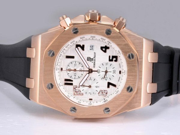Audemars Piguet Royal Oak Offshore 26020ST.OO.D001IN.02.A Mens Round Rose Gold Case Watch watches