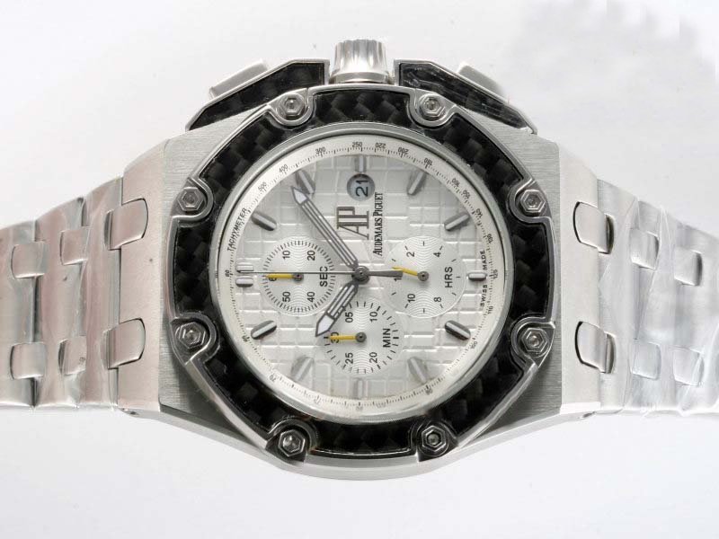 Audemars Piguet Royal Oak Offshore 26030I0.OO.D001IN.01 42mm White Dial Automatic Watch watches