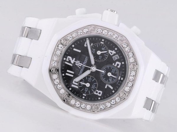 Audemars Piguet Royal Oak Offshore 26048SK.ZZ.D010CA.01 Black Dial Round Automatic Watch watches