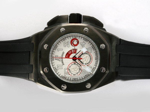 Audemars Piguet Royal Oak Offshore 26062FS.OO.A002CA.01 Black Rubber Strap PVD Bezel Mens Watch watches