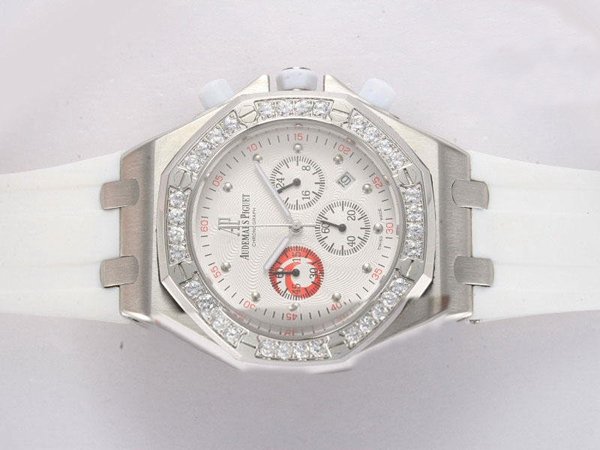 Audemars Piguet Royal Oak Offshore 26076SK.ZZ.D010CA.01 Womens Stainless Steel Case Round Watch watches
