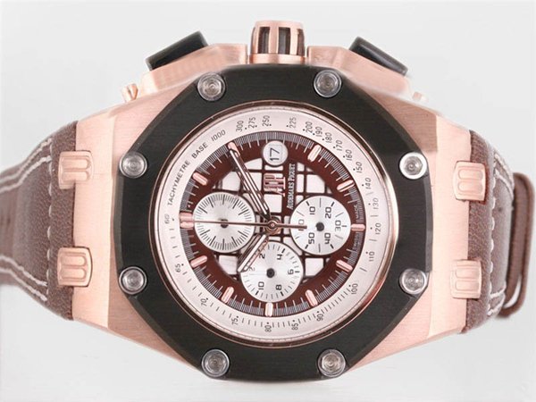 Audemars Piguet Royal Oak Offshore 26078RO.OO.D001VS.01 Automatic Brown Dial 44mm Watch watches