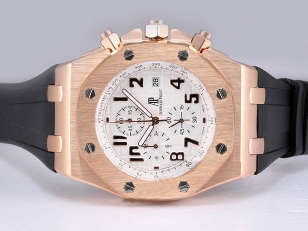 Audemars Piguet Royal Oak Offshore 26170OR.OO.1000OR.01 Rose Gold Case 42mm Mens Watch watches
