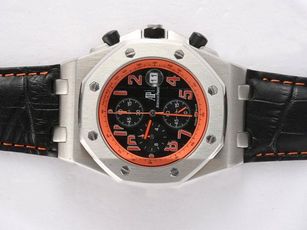 Replica Audemars Piguet Royal Oak Offshore 26186SN.OO.D101CR.01 Black Dial Round Watch Watch