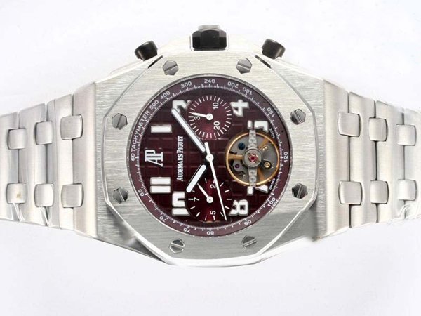 Audemars Piguet Royal Oak Offshore 26550AU.OO.A002CA.01 Mens 44mm Silver Stainless Steel Strap Watch watches