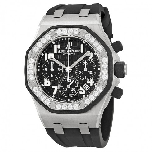 Audemars Piguet Royal Oak Offshore Black Dial Ladies Watch 26048SKZZD002CA01 watches