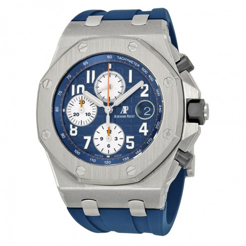 Audemars Piguet Royal Oak Offshore Blue Dial Chronograph Men's Watch 26470STOOA027CA01 watches