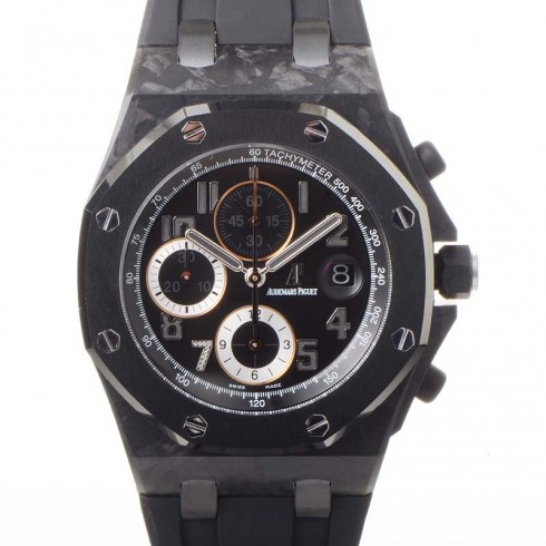Audemars Piguet Royal Oak Offshore Ginza 7 Chronograph Carbon Fiber Men's Watch 26205AU.OO.D002CR.01 watches