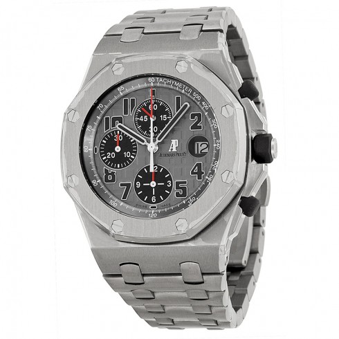 Audemars Piguet Royal Oak Offshore Grey Dial Men's Watch 26170TIOO1000TI01 watches