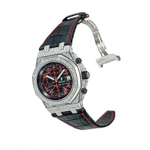 Audemars Piguet Royal Oak Offshore Las Vegas Strip Diamond White Gold Men's Watch 26191BC.ZZ.D002CR.01 watches