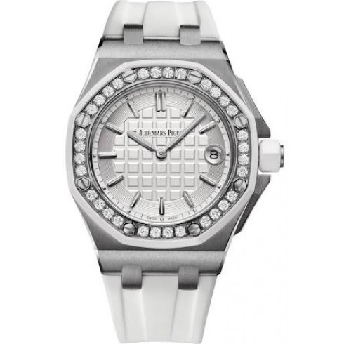 Audemars Piguet Royal Oak Offshore Silvered Dial Ladies Watch 67540SKZZA010CA01 watches