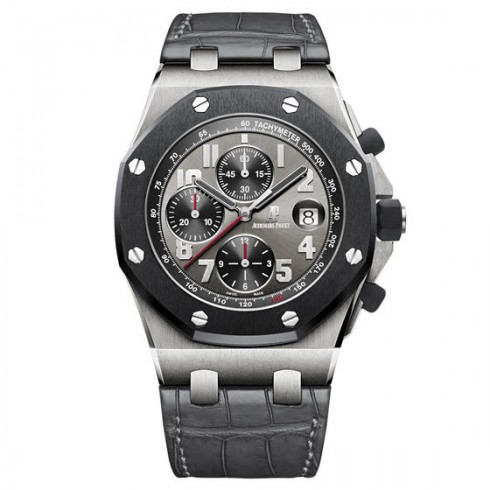 Audemars Piguet Royal Oak Offshore Slate Grey Dial Automatic Men's Chronograph Watch 26219IO.OO.D005CR.01 watches