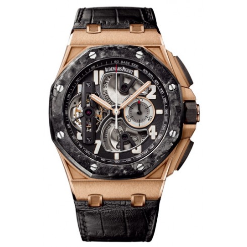 Audemars Piguet Royal Oak Offshore Tourbillon Chronograph Rose Gold Men's Watch 26288Of.OO.D002CR.01 watches