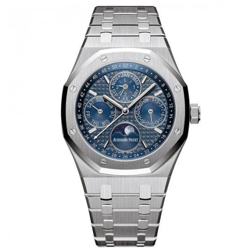 Audemars Piguet Royal Oak Prepetual Calendar Blue Dial Automatic Men's Watch 26574ST.OO.1220ST.02 watches