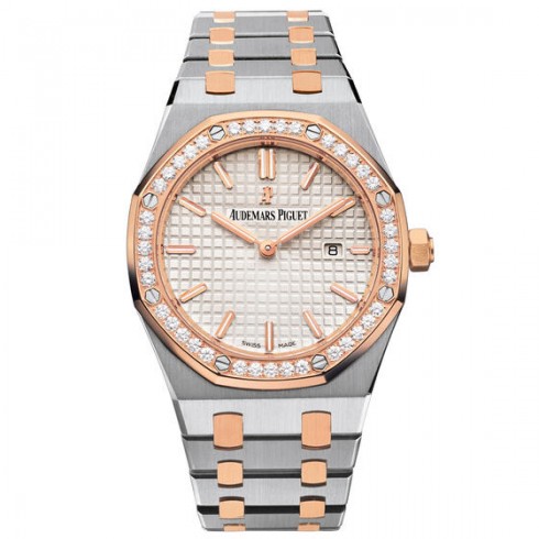 Audemars Piguet Royal Oak Silver Dial Ladies Watch 67651SR.ZZ.1261SR.01 watches